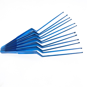 Forceps <span class=keywords><strong>de</strong></span> extracción microtumoral, pinzas <span class=keywords><strong>de</strong></span> agarre tumoral, anillo para cabeza, instrumentos <span class=keywords><strong>de</strong></span> Cirugía <span class=keywords><strong>de</strong></span> Neurocirugía <span class=keywords><strong>de</strong></span> titanio - Product Image 1