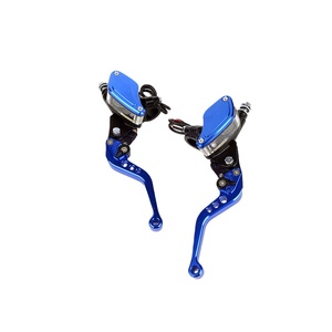 Accessoires pour motos, levier de frein à main hydraulique CNC, tête de pompe à double piston en fonte - Product Image 1