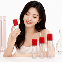 Flacon pulvérisateur de luxe pour cosmétiques, 100ml, 120ml, 130ml, 150ml, en PET, avec bouchon à pression, pour brume faciale, OEM
