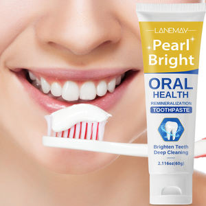 Pasta Dental Blanqueadora con Sabor a Menta, Sin Flúor, para el Cuidado Bucal, Elimina Manchas, Previene Caries, Blanquea Rápidamente y Protege el Esmalte, <span class=keywords><strong>Precio</strong></span> de Fábrica - Product Image 1