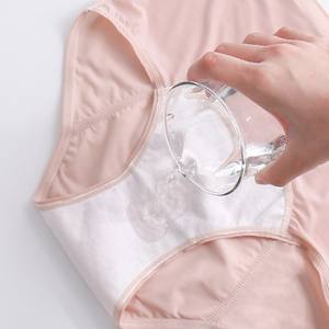 Sous-vêtements physiologiques grande taille, culotte menstruelle fine anti-fuite, sous-vêtements sanitaires respirants pour femmes pendant les menstruations - Product Image 6