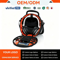 Étui de transport universel de luxe pour casque DJ et studio, fermeture éclair, en polyester, étui de voyage protecteur pour casques