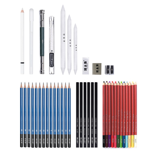 H & B 42 piezas básicas boceto y <span class=keywords><strong>dibujo</strong></span> arte lápiz <span class=keywords><strong>Kit</strong></span> - Product Image 6