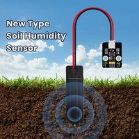 Module de capteur d'humidité du sol de type nouveau Keyestudio, résistant à la corrosion, capteur d'humidité du sol capacitif analogique TLC555 pour Arduino