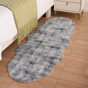 <span class=keywords><strong>Tapis</strong></span> en tissu chenille à poils ras, géométrique, moderne, moelleux et abordable pour salon et table basse - Product Image 3