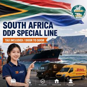 Meilleur service d'expédition DDP <span class=keywords><strong>UPS</strong></span> de Chine vers l'Afrique du Sud, fret maritime DHL, transitaire, services de dédouanement - Product Image 1