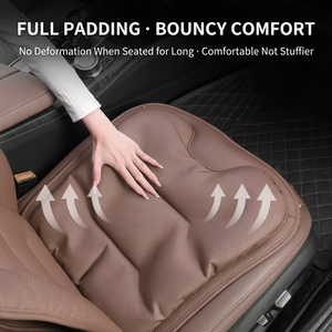 Housses de siège auto de haute qualité, résistantes aux taches, pratiques, belles et luxueuses, accessoires intérieurs en cuir - Product Image 3
