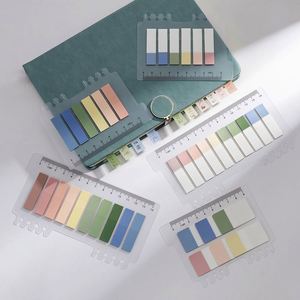 สติกเกอร์ติดสมุดแผนงานแบบไล่ระดับสีสำหรับสำนักงานสำนักงานที่สร้างสรรค์ความแปลกใหม่สติกเกอร์หน้าดัชนีเครื่องเขียนอุปกรณ์การเรียน - Product Image 3