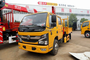 דונגפנג 4x2 מיני 2טון הידראולי טלסקופי בום מנוף באיכות גבוהה טנדר כפול שורה משאית מנוע - Product Image 6