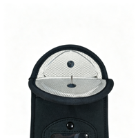 Pochette intelligente antichoc et écologique en néoprène avec logo personnalisé RFID, fermeture magnétique Faraday, bandoulière verrouillable pour lycéens
