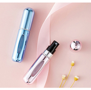 Phun nước hoa chai xách tay mini bơm lại nước hoa phun chai phun mùi hương bơm trường hợp bơm lại nhôm 5ml mỹ phẩm - Product Image 2