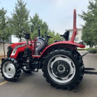 Tracteur agricole compact et écoénergétique 50HP 60HP 70HP 80HP 4x4 à roues