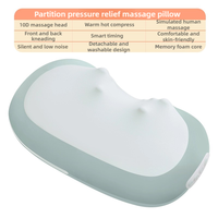 Oreiller de massage orthopédique pour le soutien du cou et du cou, soulagement de la douleur au cou et au dos, amélioration de la qualité du sommeil, oreillers de sommeil pour un usage domestique
