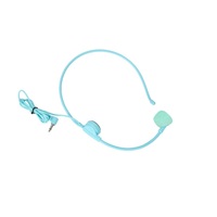Microphone-casque universel rotatif pour salle de classe avec haut-parleur coloré en forme d'abeille