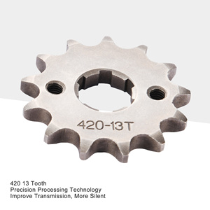 오토바이 스쿠터 ATV 먼지 자전거에 대 한 체인 버클 교체 GOOFIT 420-13T 17mm 전면 스프로킷 - Product Image 4