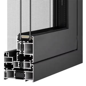 El último diseño moderno, marco de ventana de aluminio con doble acristalamiento, diseño de ventanas abatibles para casas - Product Image 5