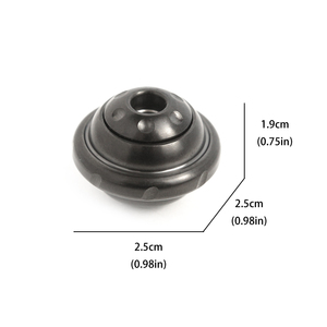 Spinner Antiestrés de Acero Inoxidable de Segunda Generación, Diseño OVNI, para Adultos, Colgante Metálico EDC, Juguete para Exteriores para Niños, Hecho de Aleación - Product Image 6