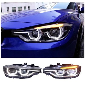 Phare avant de voiture T53W 3 pouces, petit et court, personnalisé en usine, 75W 85W, faisceau haut et bas, 6000K+4000k, 8500lm, pour <span class=keywords><strong>BMW</strong></span> F30, phare LED - Product Image 1