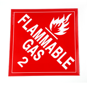 Étiquette d'avertissement de transport Fangtai, produits corrosifs classe 8, film auto-adhésif mat brillant pour la logistique aérienne et maritime - Product Image 4