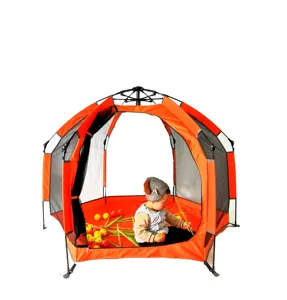 Складной детский открытый портативный всплывающий солнцезащитный крем Пляжная палатка игровой домик для детей