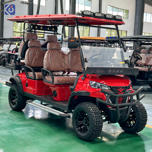 Voiturette de golf CAMP <span class=keywords><strong>6</strong></span> places avec batterie au lithium personnalisée, panneau solaire sur le toit, homologuée pour la route, idéale pour les communautés fermées - Product Image 6