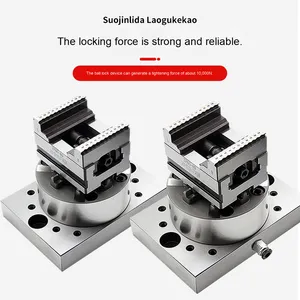 Khí nén đa vị trí hai mục đích <span class=keywords><strong>Chuck</strong></span> cong đầu CNC chế biến dọc ngang thép lịch thi đấu - Product Image 4