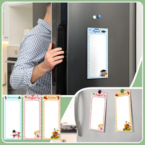 Libreta de Notas Aromática Autoadhesiva Magnética con Diseño de Biblia de Flores, Personalizable, Planificador Semanal para Estudiantes, Tablero de Mensajes - Product Image 6