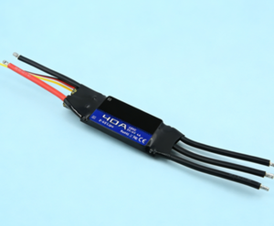 Controlador electrónico de velocidad sin escobillas (ESC) de 40A, serie G2, 32 bits, 2-4S Lipo SBEC para drones FPV, aeromodelos RC y drones de ala fija. - Product Image 1