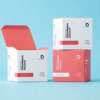Boîte de produit de luxe, boîte d'emballage en papier pliable personnalisée pour les soins de la peau, les cosmétiques et les emballages cadeaux