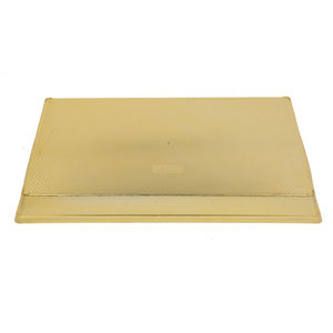Plateaux en plastique isolants à poignée dorée et argentée de luxe, <span class=keywords><strong>assiette</strong></span> à dîner pour le service de <span class=keywords><strong>mariage</strong></span> - Product Image 5