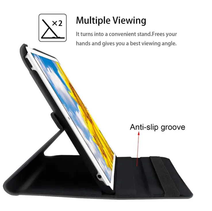 Étui en cuir PU à rabat à 360 degrés pour iPad mini 6 5 4 housse pour modèles iPad housse Flip Stand étui en cuir pour tablette pour iPad