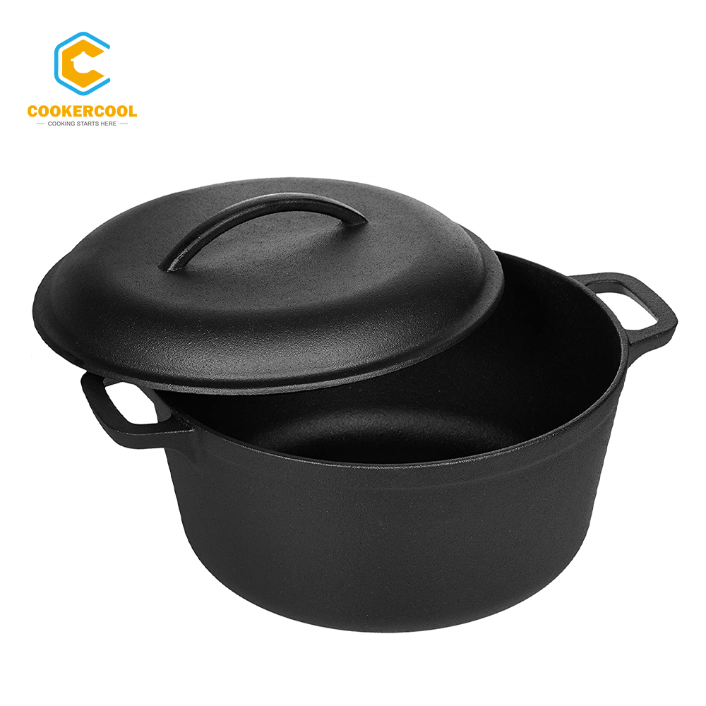 Cookercool, профессиональный производитель, чугунная посуда, антипригарная, Голландская духовка, сковорода для хлеба