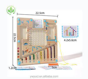 YUCI haute qualité éducatif bois <span class=keywords><strong>labyrinthe</strong></span> stylo carte Puzzle unisexe <span class=keywords><strong>labyrinthe</strong></span> mathématiques jouets pour 2-4 ans et 5-7 ans - Product Image 2