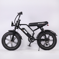 OEM ODM Vélo électrique à gros pneus 20 pouces 500W 800W Vélo électrique 48V E Bike Adultes Dirt Mountain E-bike Loisirs Offroad Hybrid