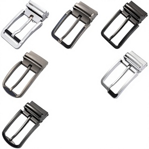 Hebilla <span class=keywords><strong>de</strong></span> Cinturón Automática <span class=keywords><strong>de</strong></span> Aleación para Hombre, Estilo Ejecutivo, GF35-5140 - Product Image 1