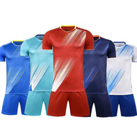 Ensemble d'uniformes de football personnalisés pour adultes 2026-27 – Tenue d'entraînement respirante en fibre de polyester imprimée avec numéros et noms personnalisables