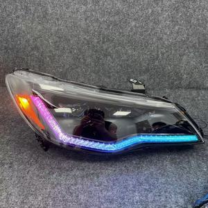 Phares LED pour Honda Civic FD2 de 8e génération (2005-2012), 12V, neufs, <span class=keywords><strong>couleur</strong></span> 6000K, RGB sept couleurs, modifiés - Product Image 3