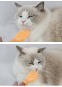Herramienta de masaje de manos pequeñas, guantes de dedo de juguete para perros y gatos, guantes de silicona para dedo pequeño - Product Image 6