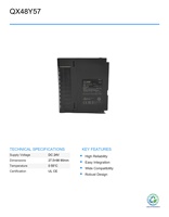 Módulos de E/S Mixtos de la Serie Q, PLC M-ITSUB QX48Y57 Usados, Controlador Lógico Programable para Automatización Industrial