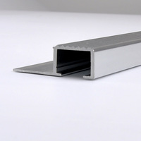 Échantillon gratuit Foshan SMA Profils de nez d'escalier en aluminium Garnitures de nez d'escalier en métal Garniture de bord de tuile de marche en aluminium de style moderne
