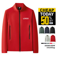 Sweat-shirt à col montant personnalisé pour homme, tenue d'hiver chaude pour groupe, logo brodé, tendance, softshell pour homme