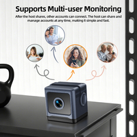 Kamera Mini Nirkabel HD 1080P Kamera WiFi Kamera IP Dalam Ruangan untuk Keamanan Pemantauan Rumah Kamera CCTV Luar Ruangan