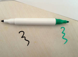 Papeterie personnalisée double face pour tableau blanc Marqueur stylo effaçable à sec OEM à deux pointes pour fenêtre blanche - Product Image 6