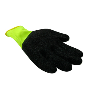 Guantes de Trabajo Resistentes a Pinchazos con Forro de Poliéster 13G, Palma Recubierta de Látex Antiarrugas, Agarre Firme y Muñequera Tejida Cómoda - Product Image 6