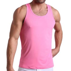 เสื้อกล้ามออกกำลังกายผ้าฝ้าย100% สำหรับผู้ชายเสื้อออกกำลังกายระบายอากาศได้ดีในฤดูร้อนเสื้อกล้ามฟิตเนส stringer ผลิตในประเทศบังคลาเทศ - Product Image 1