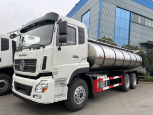 Camión Cisterna de Agua Potable DongFeng 6x4 270HP 20000 Litros 20cbm, Acero Inoxidable SS304 de Grado Alimenticio - Product Image 5