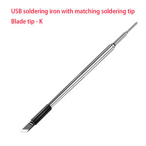 <span class=keywords><strong>Fer</strong></span> à <span class=keywords><strong>souder</strong></span> sans fil <span class=keywords><strong>15W</strong></span> USB Type-C avec chauffage rapide, contrôle de température à 3 niveaux et batterie 650mAh pour réparation à domicile - Product Image 4