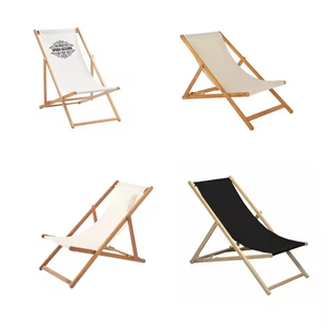 Portable violet <span class=keywords><strong>rose</strong></span> jaune rouge pleine impression pliante plage en bois chaise longue en bois pour les activités de plein air - Product Image 2