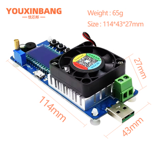 FX35 5A 35W Electronic Load Tester <strong>USB</strong> Power Tester 25W Adjustable Resistor FX25 <strong>LCD</strong> Display - Product Image 2