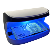 Détecteur de billets contrefaits LED UV avec lumière UV, vérificateur de billets de banque de haute qualité